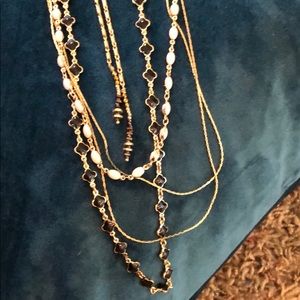 Stella & Dot Aven Layering Necklace 4 in 1